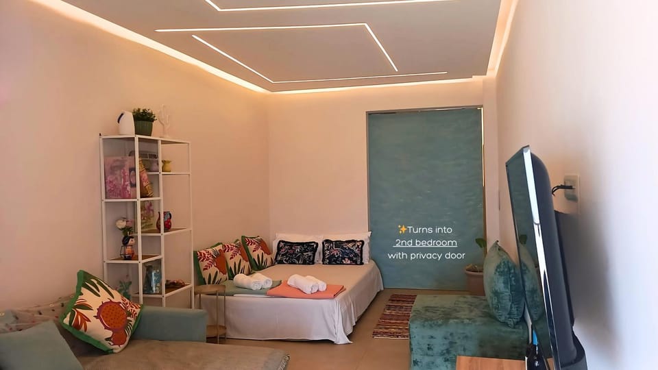 Living room, Bedroom