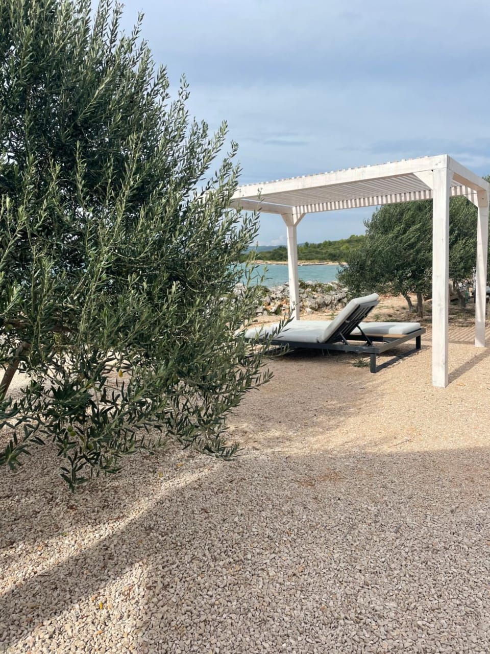Sea view, sunbed