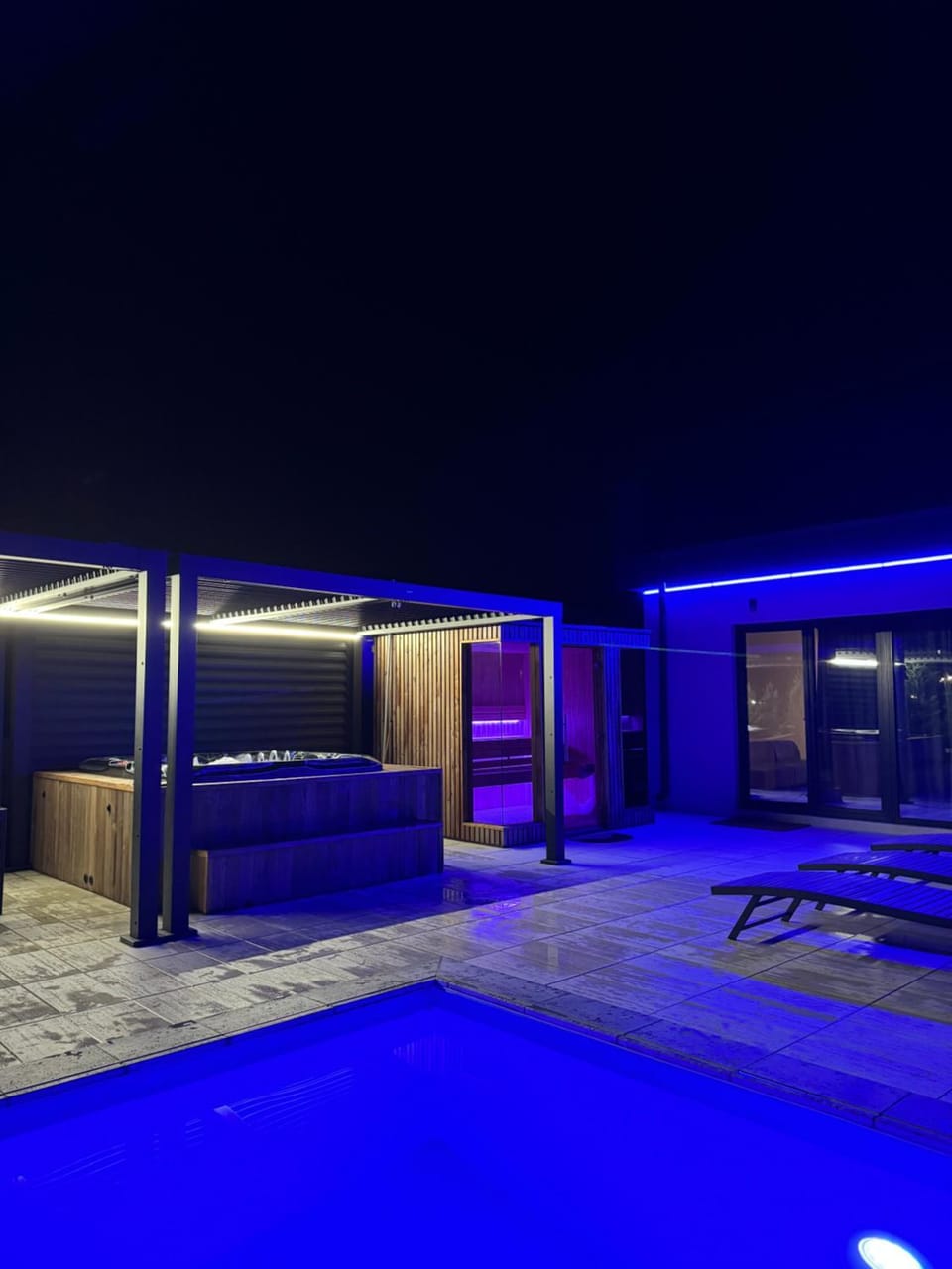 Banya Villa Bucuresti sauna jacuzzi piscina spa Villa in Romania