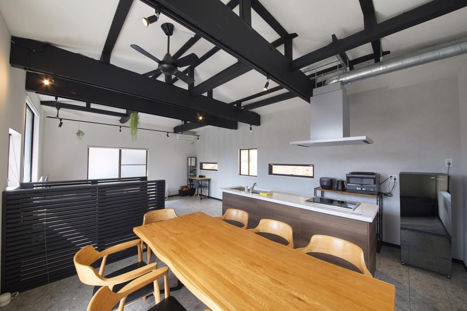 Living room, Dining area, kitchen