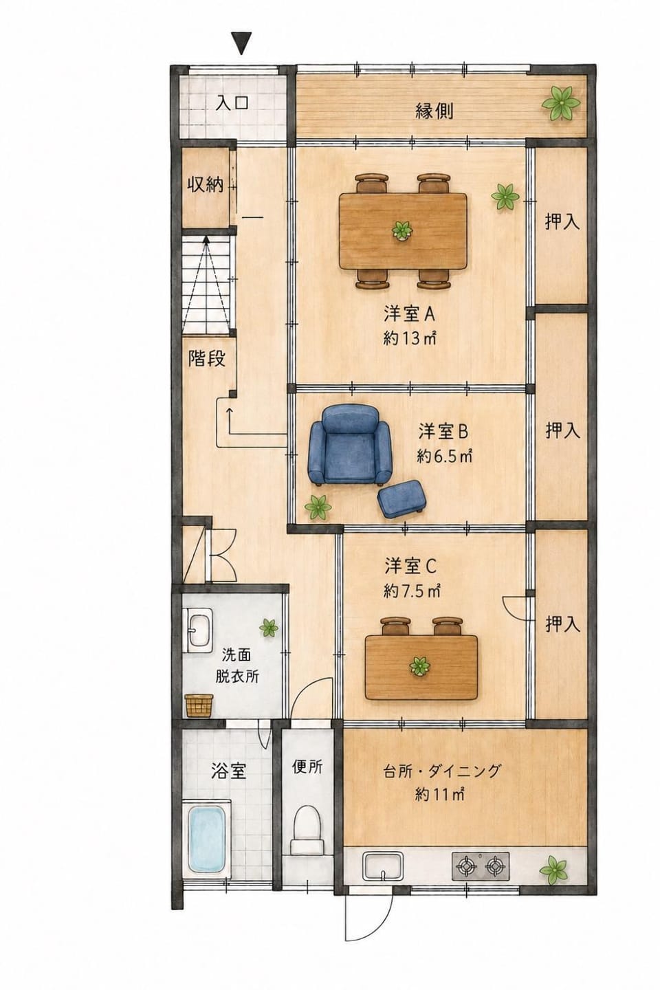 一棟貸し宿ゲストハウス ペッポ Bed and Breakfast in Japan
