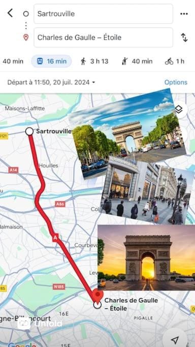 Luxueux Studio Neuf-Balcon-6min Gare-15min Paris Apartment in Sartrouville