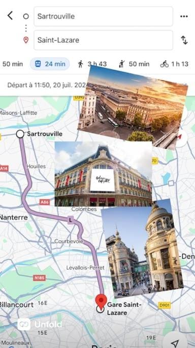 Luxueux Studio Neuf-Balcon-6min Gare-15min Paris Apartment in Sartrouville