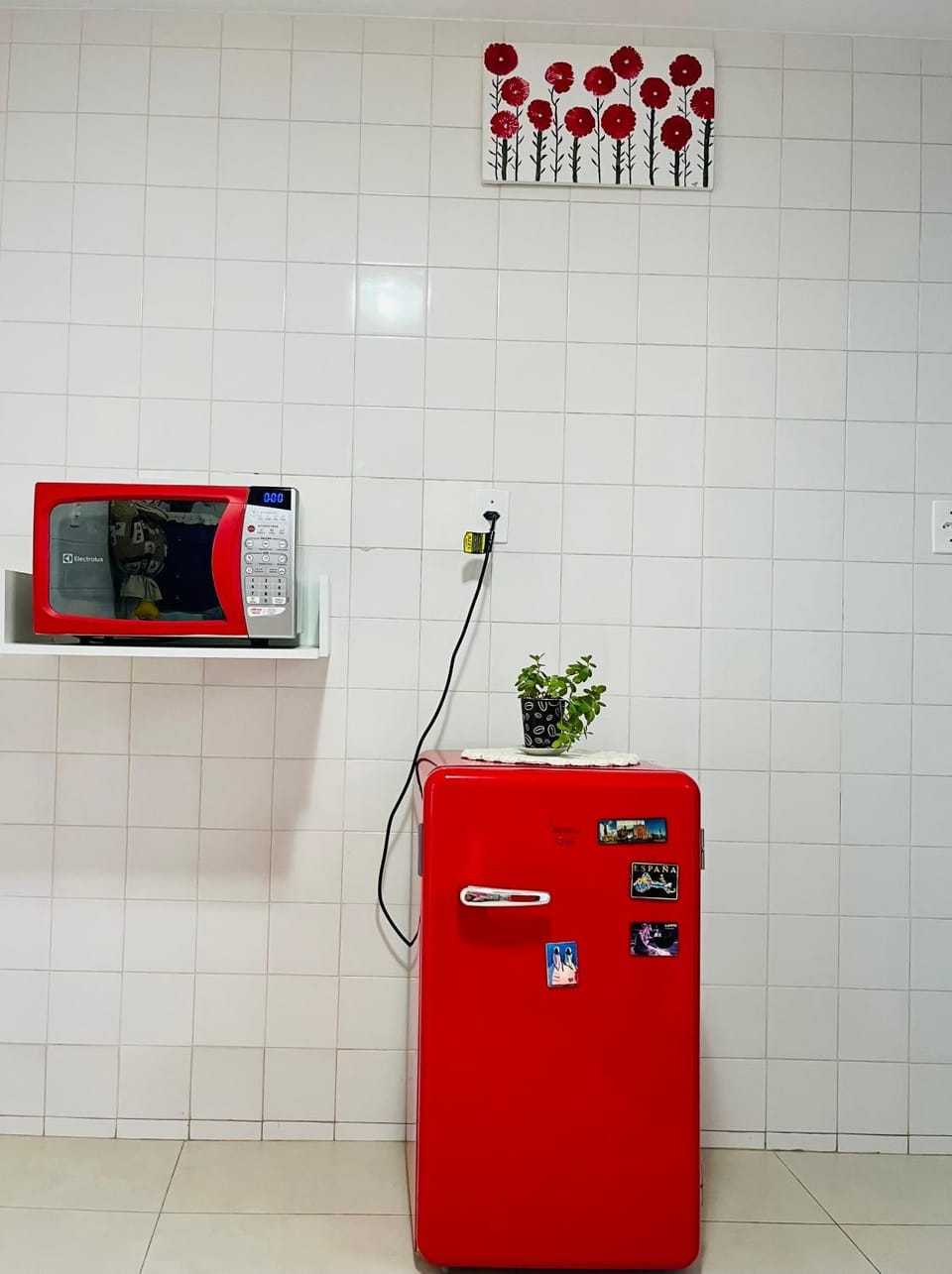 Communal kitchen, microwave