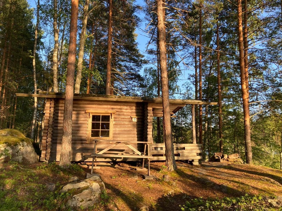 Property building, Sunset