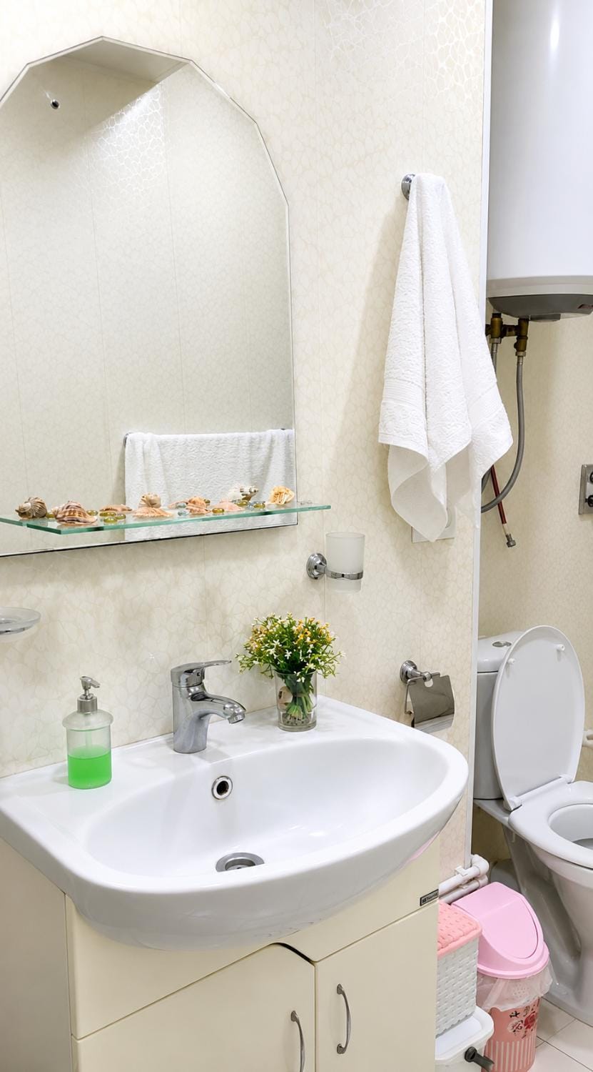 Bathroom, towels, towels