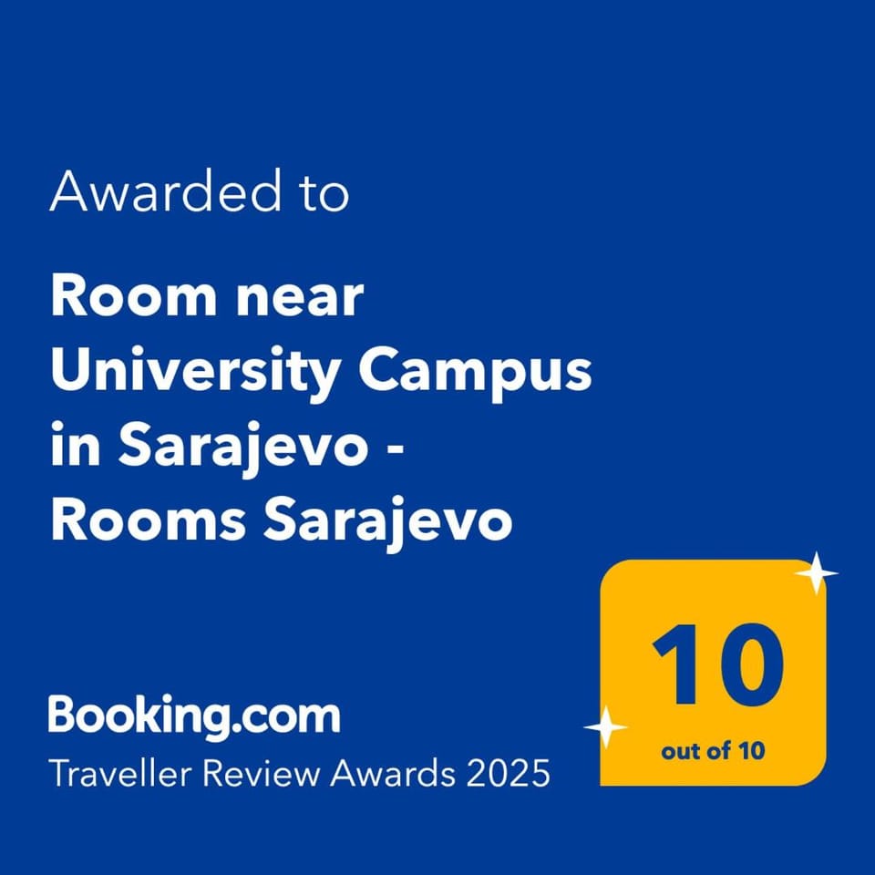 Room near University Campus in Sarajevo - Rooms Sarajevo Bed and Breakfast in Sarajevo