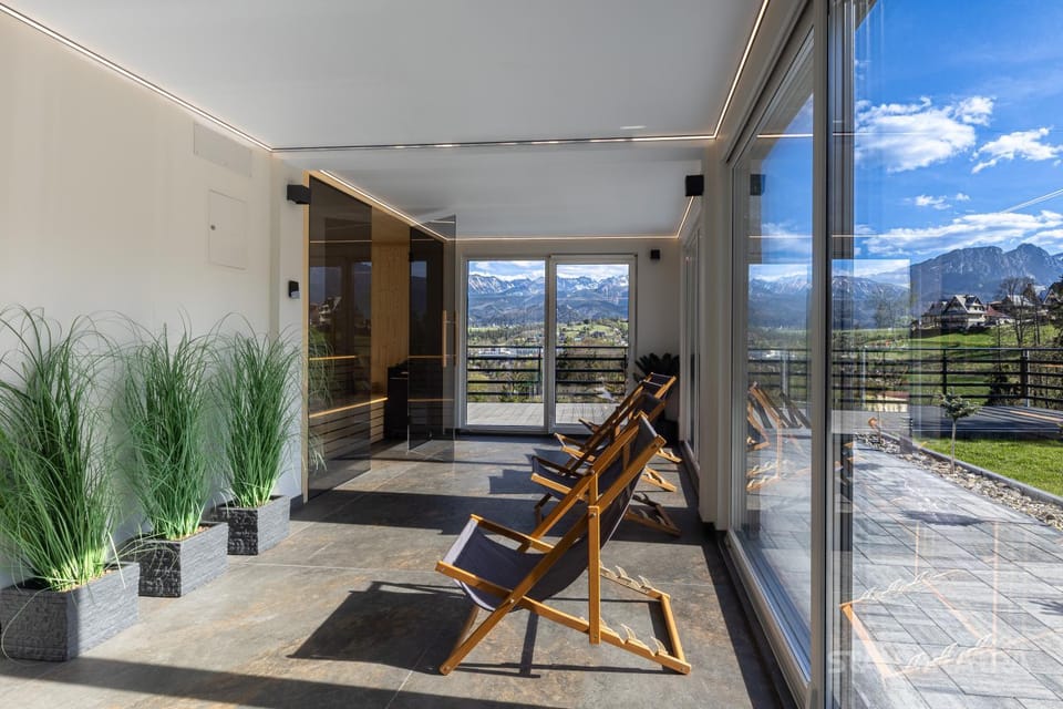 Dom Panorama Tatr Jacuzzi Parking Gratis Chalet in Zakopane