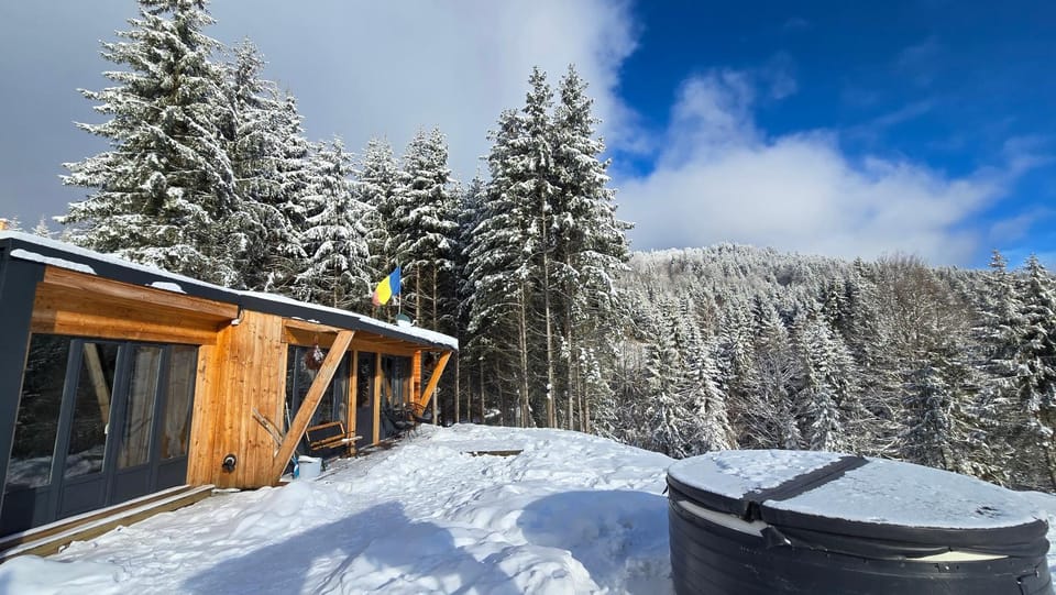 Ținutul Lupilor Nature lodge in Romania