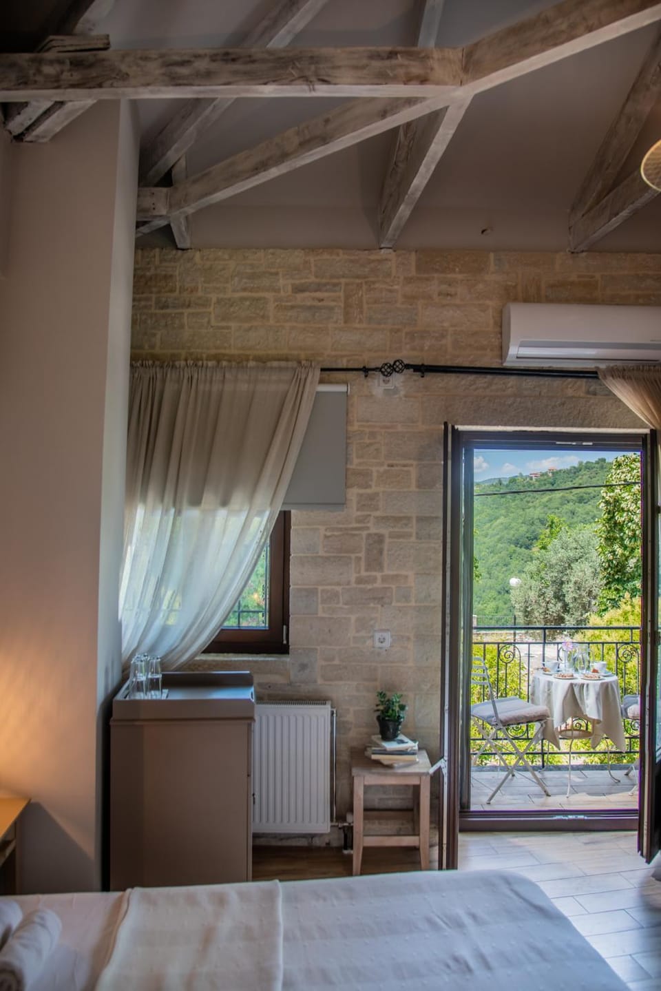 Natural landscape, Balcony/Terrace, Mountain view