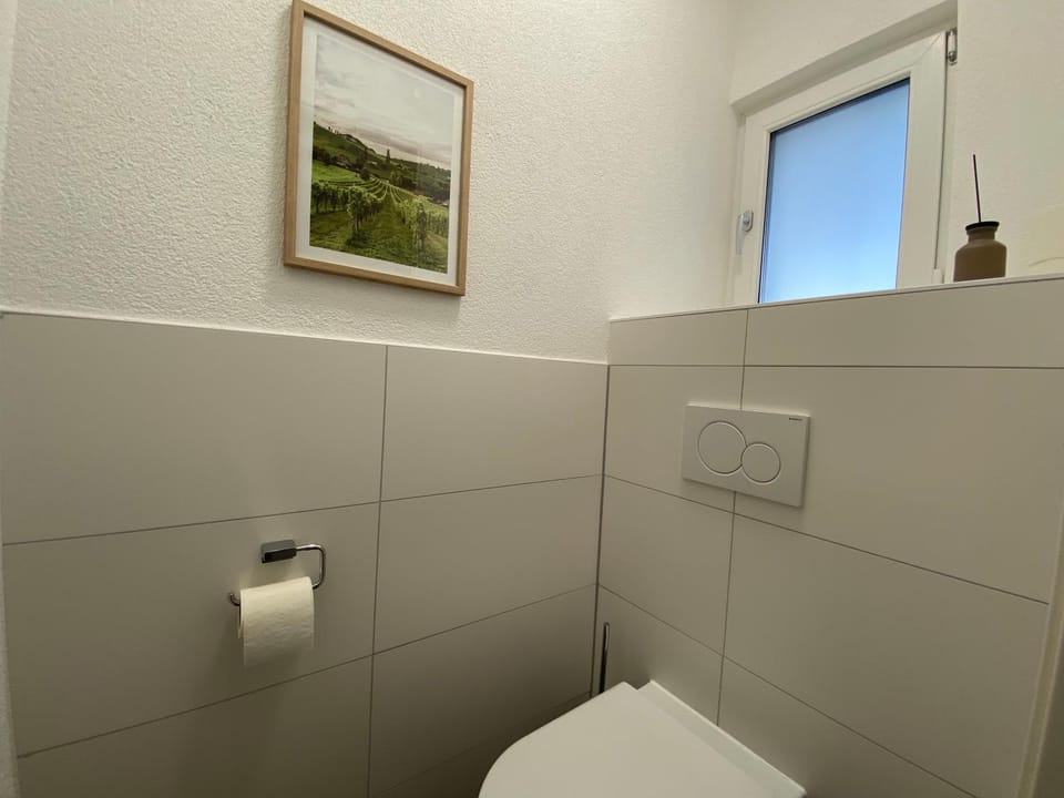 Bathroom, Living room