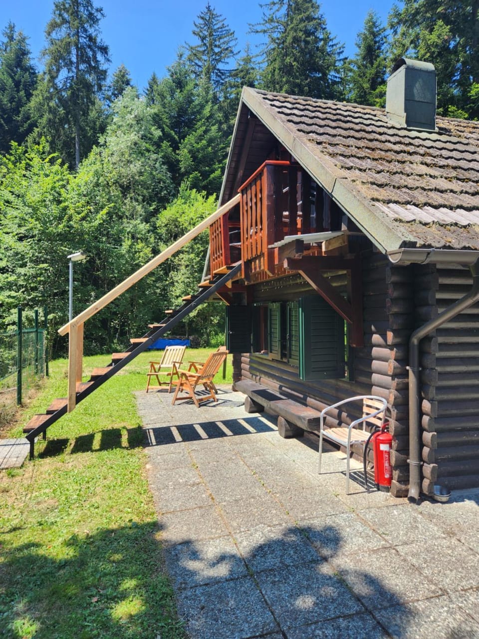 Property building, Day, Garden view