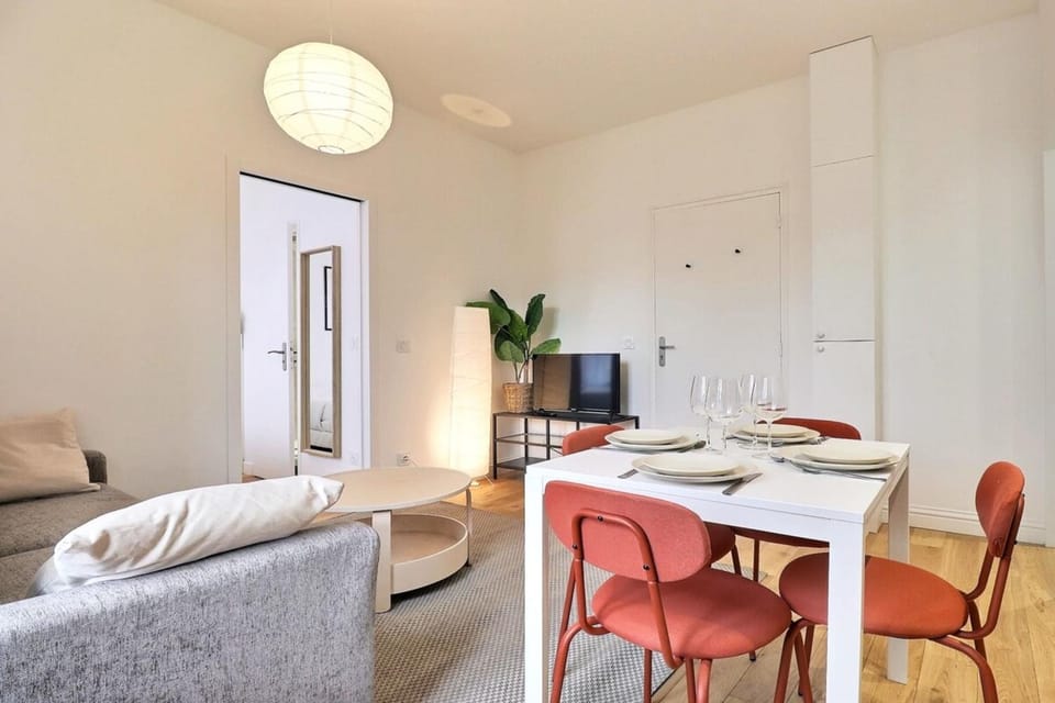 L'Origami - Lovely Newly Renovated Apartment with garage - Villeurbanne Apartment in Villeurbanne