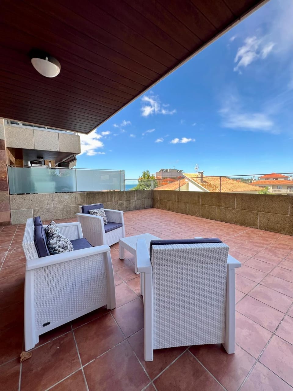 Balcony/Terrace, Seating area, Sea view