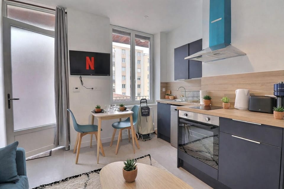 The Cocoon - Studio-Apartment - Villeurbanne Apartment in Villeurbanne