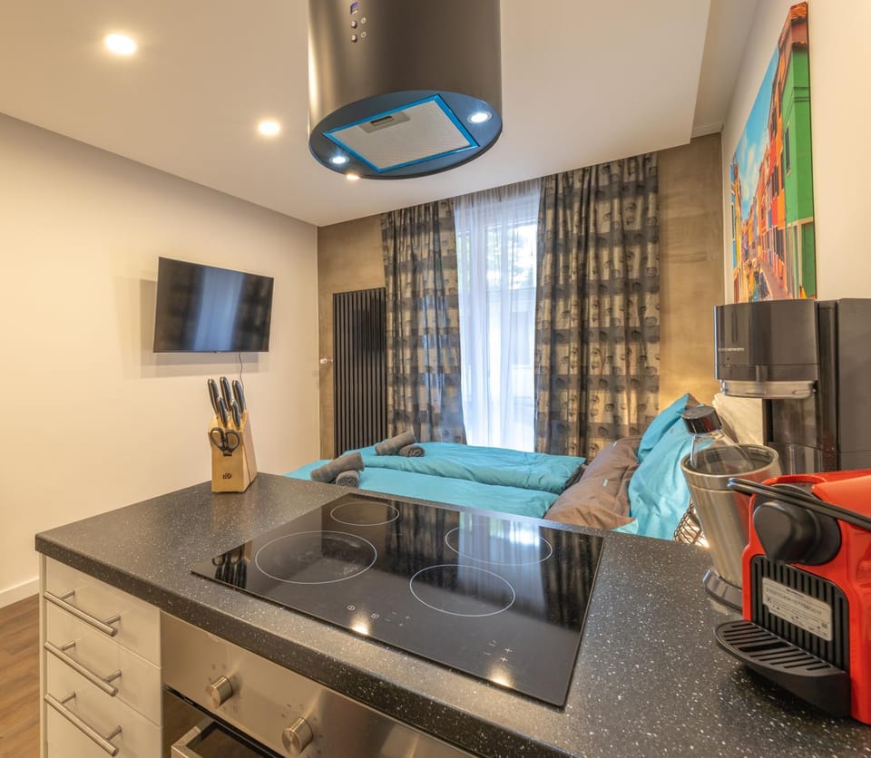 Bed, TV and multimedia, Kitchen or kitchenette