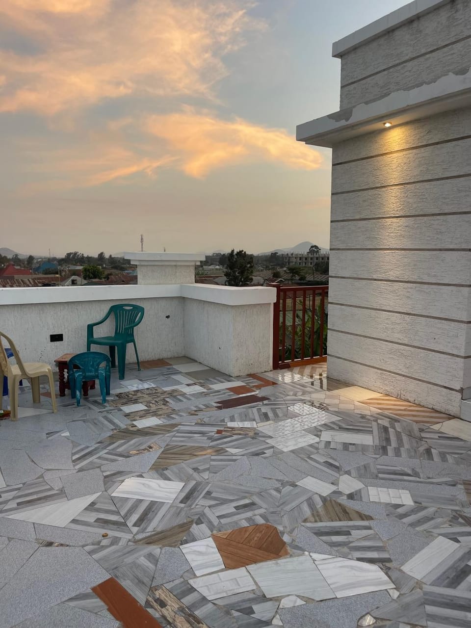 Patio, Day, View (from property/room), Balcony/Terrace, Balcony/Terrace, Sea view, Sunset