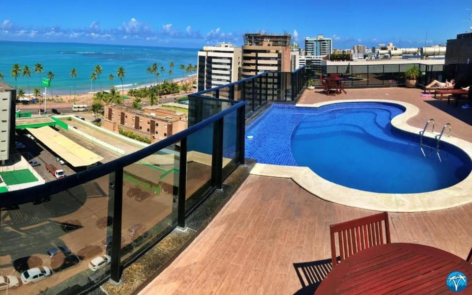 Balcony/Terrace, Beach, Pool view, Sea view, Swimming pool