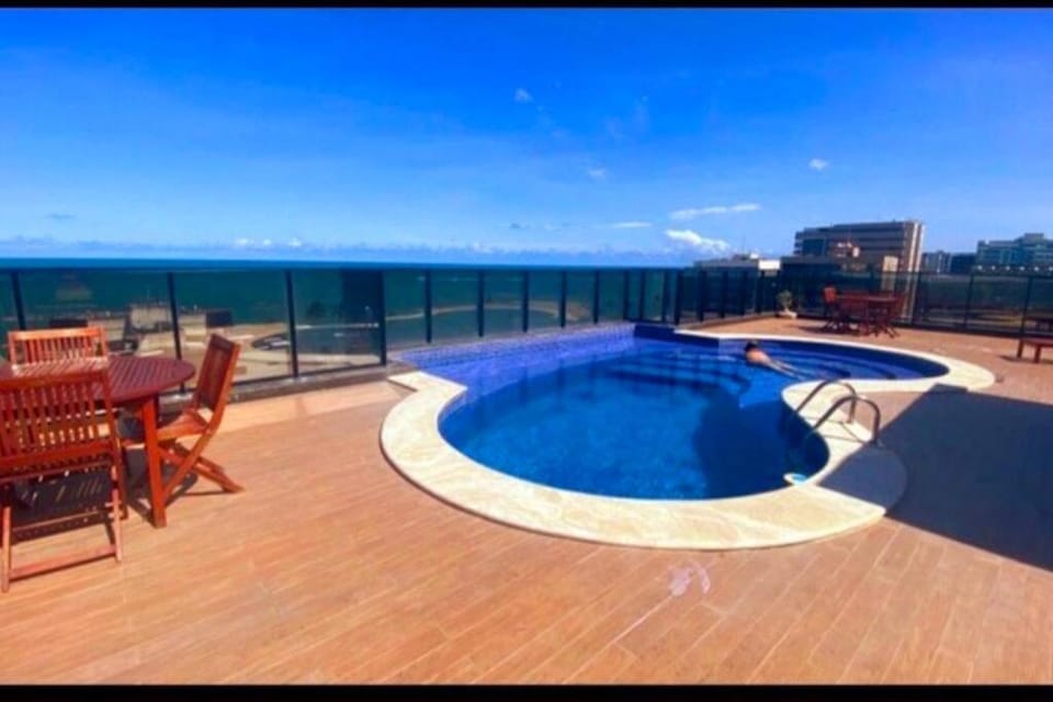 Balcony/Terrace, Pool view, sunbed