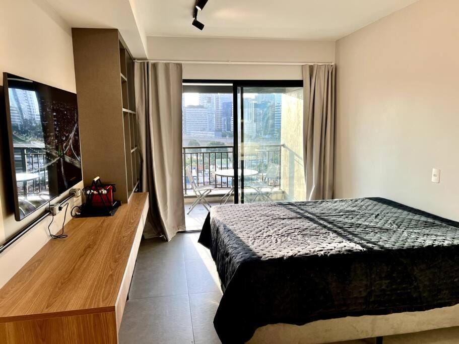 Studio Especial no Brooklin Apartment in Sao Paulo City