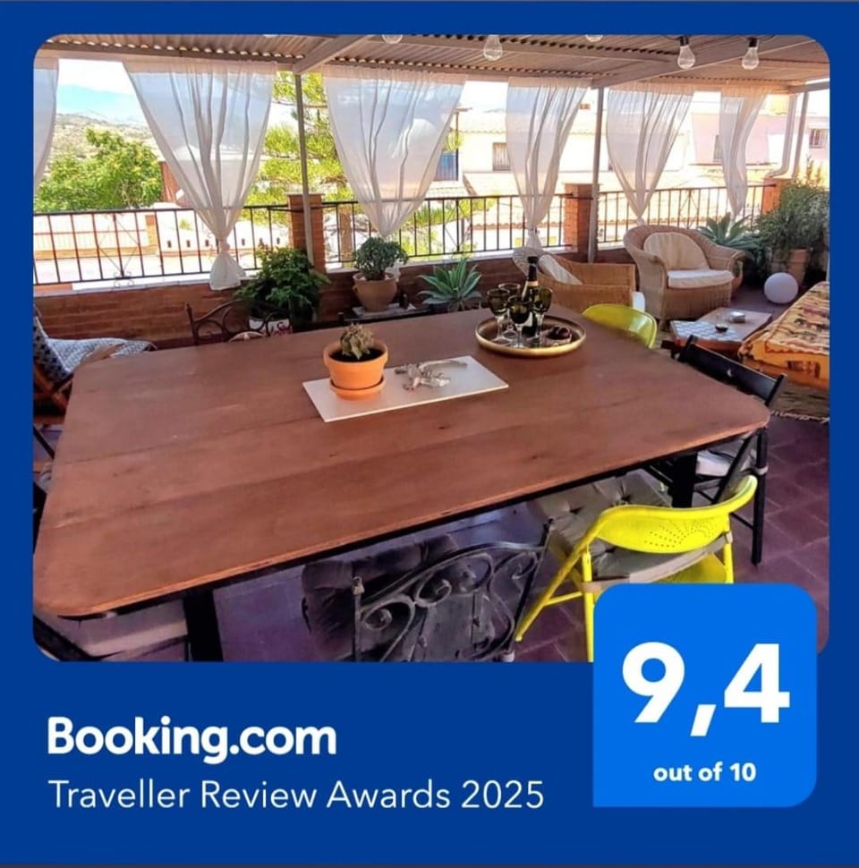 Balcony/Terrace, Text overlay