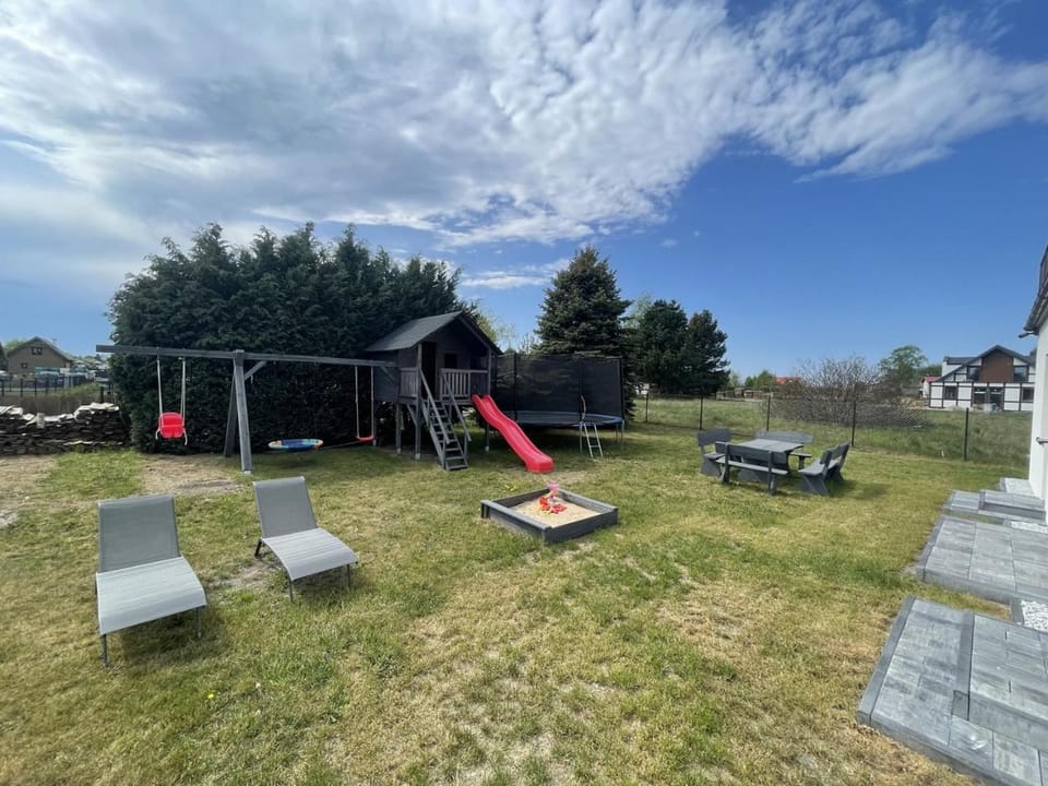 Children play ground, Garden, Garden view, sunbed