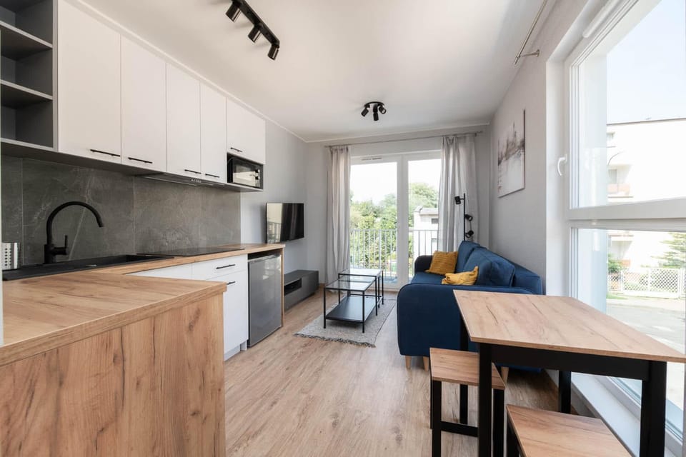 TV and multimedia, Kitchen or kitchenette, Living room, Photo of the whole room, Bedroom