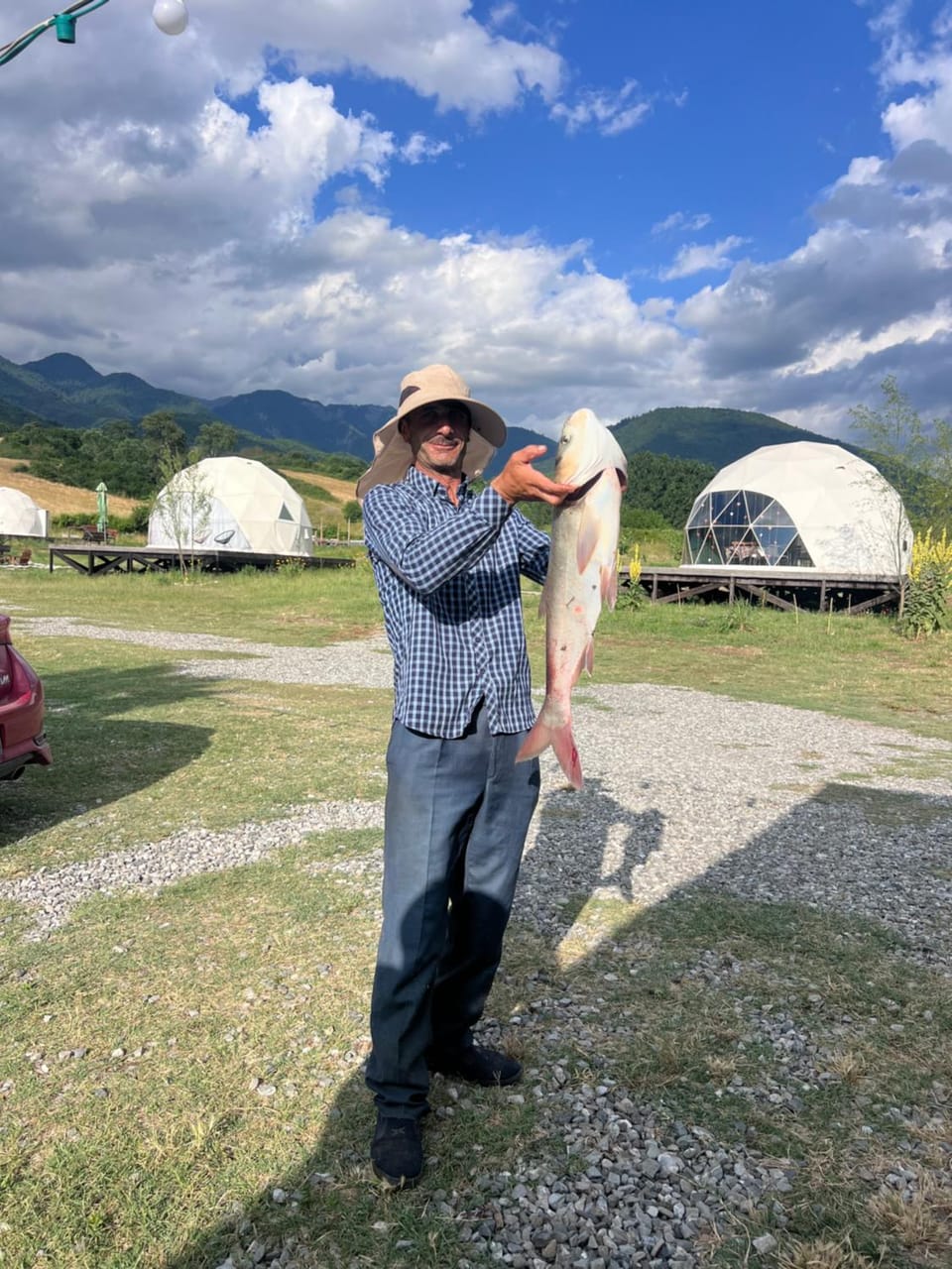 Chadir yurd glamp Luxury tent in Azerbaijan