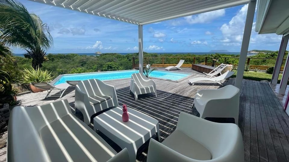 Pool view, Sea view, Swimming pool