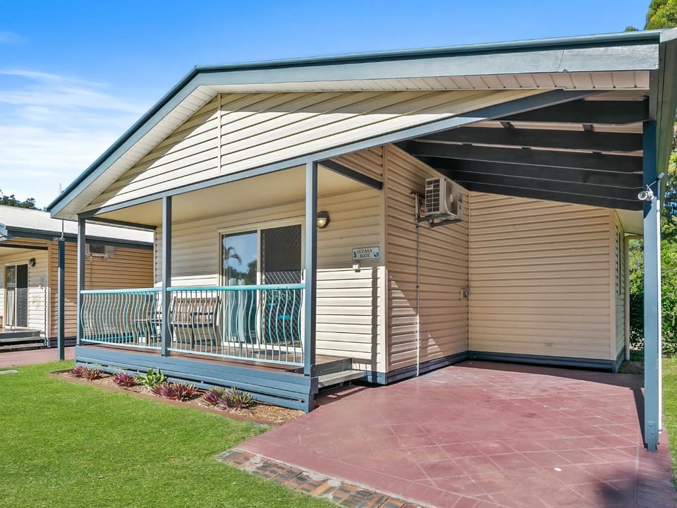 Property building, Patio