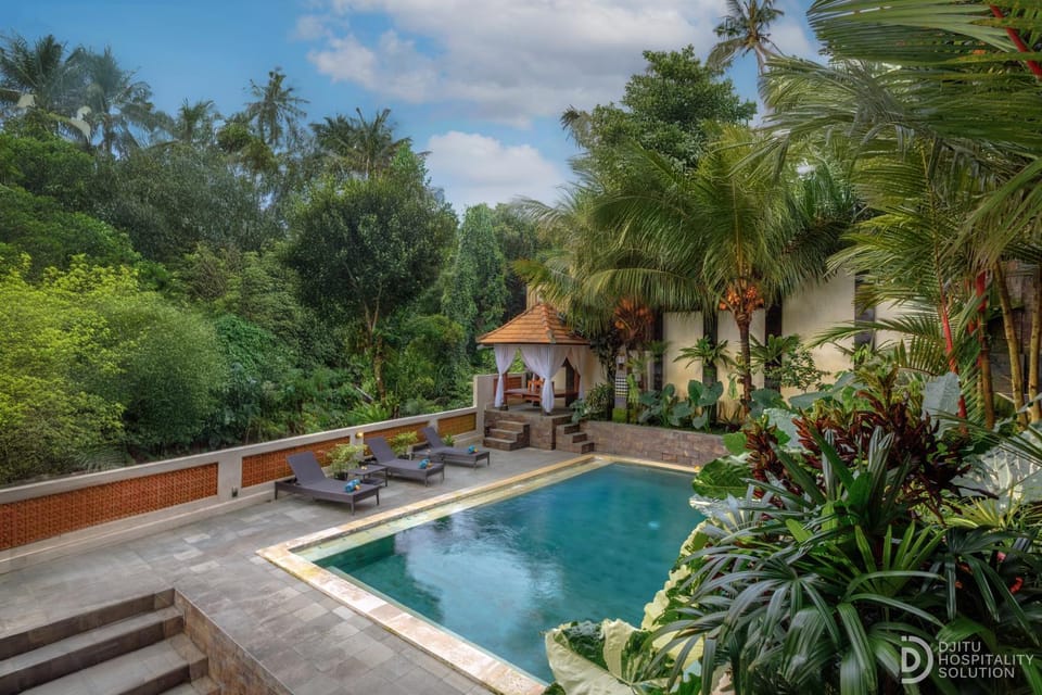 Natural landscape, Pool view, Swimming pool, Swimming pool, sunbed
