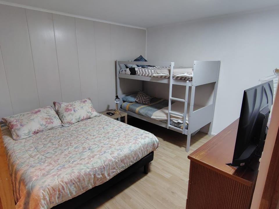 Bed, Photo of the whole room, Bedroom, bunk bed