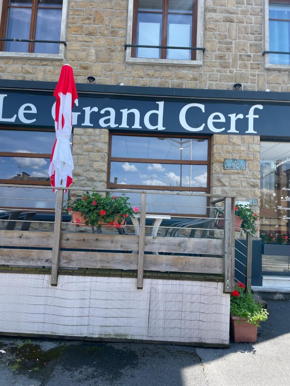 Le grand cerf Hotel in Wallonia, Belgium