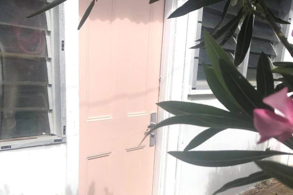 Pink Door by the Seashore House in South Australia