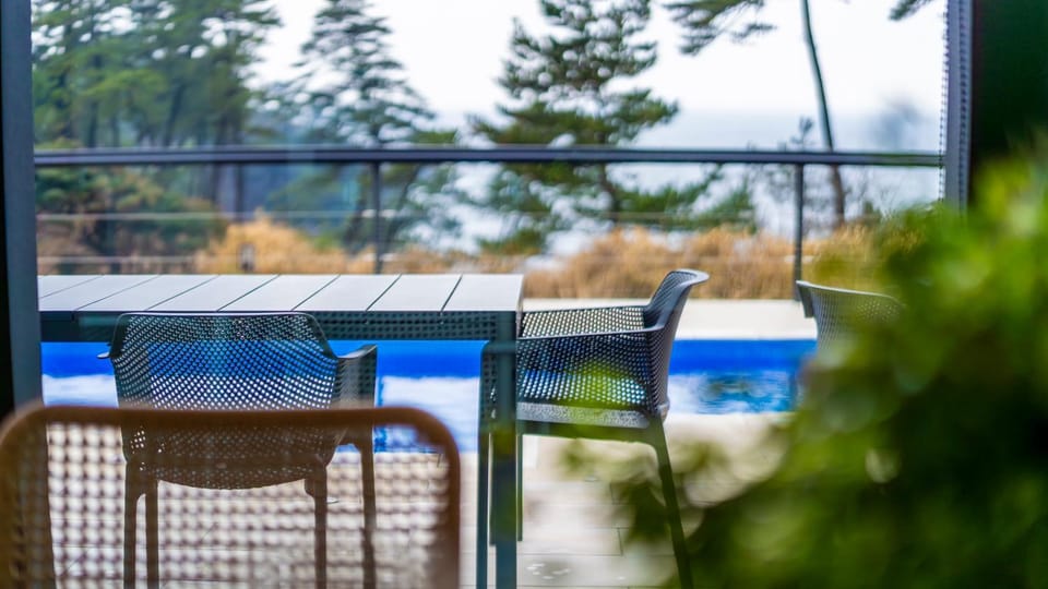 Natural landscape, Pool view