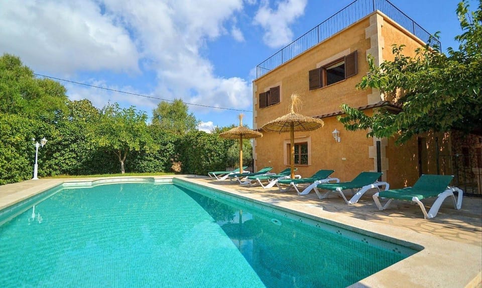 Property building, Living room, Swimming pool