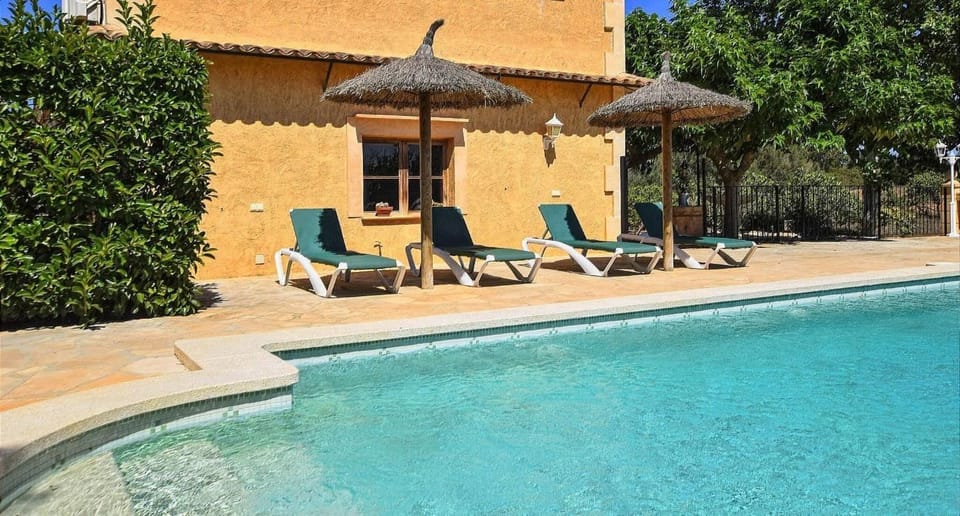 Property building, Living room, Swimming pool