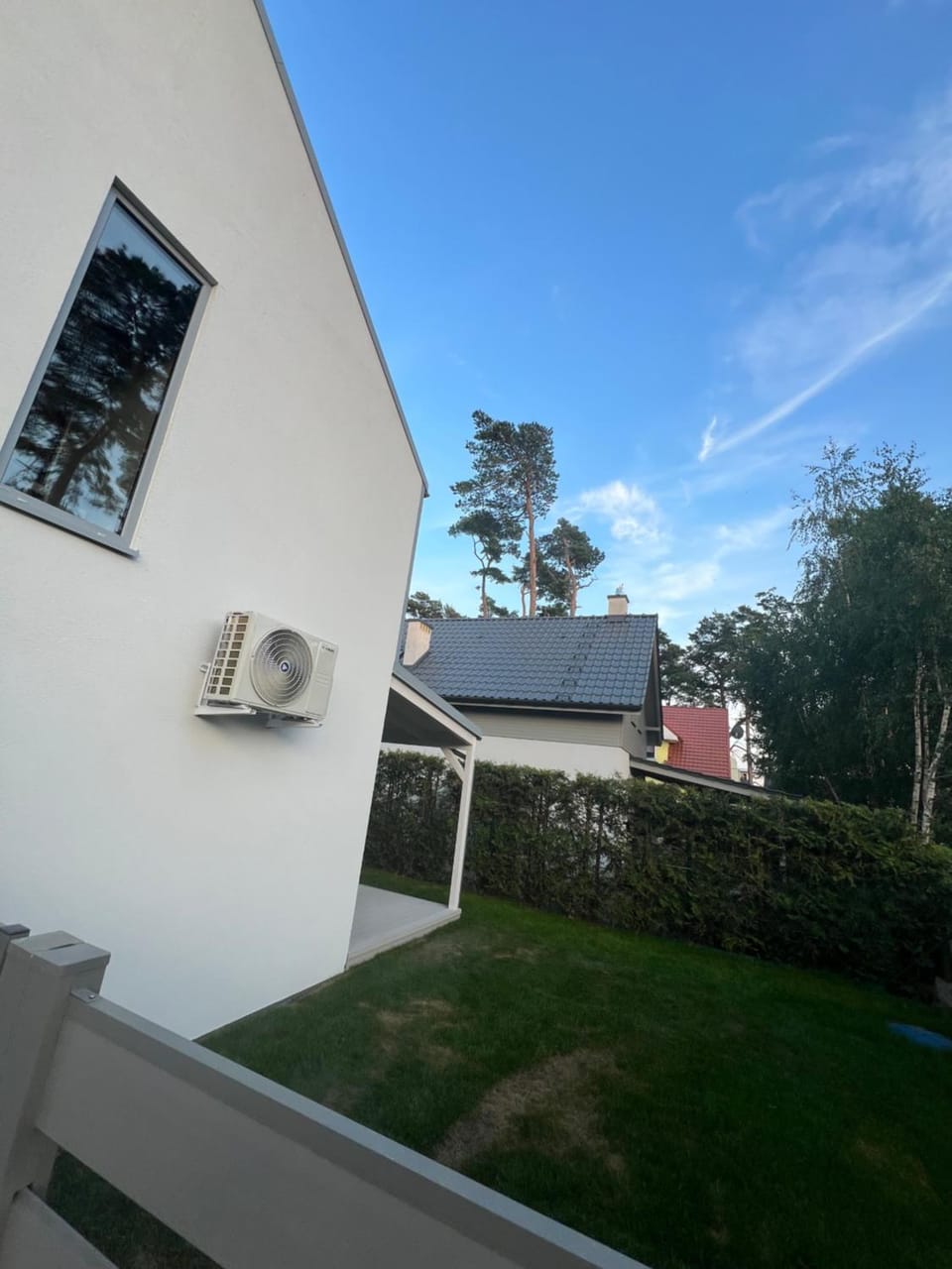 Property building, Garden view