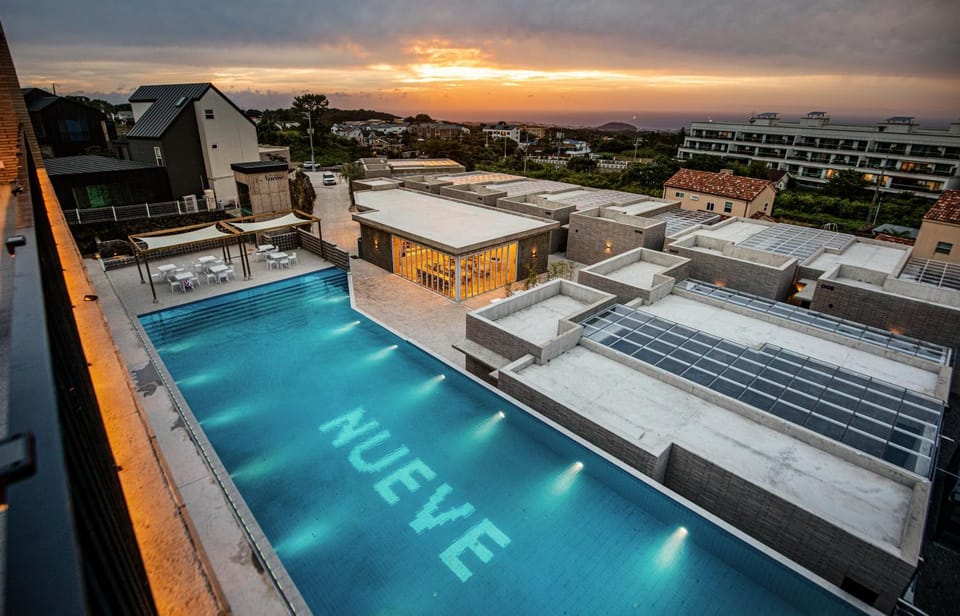 Day, Natural landscape, Pool view, Swimming pool, Sunrise, Sunset