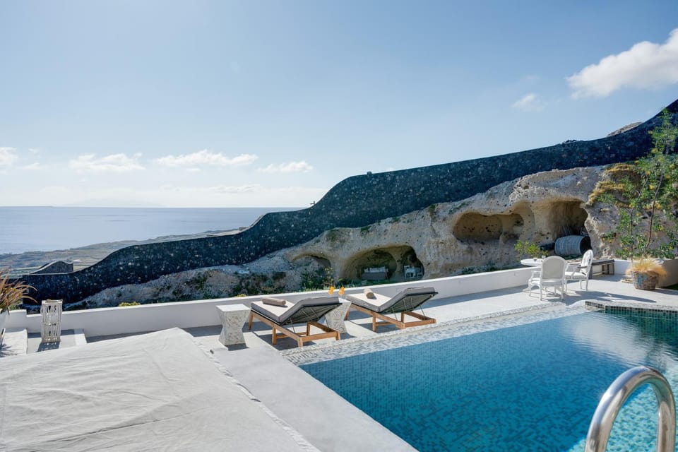 Property building, Living room, Swimming pool