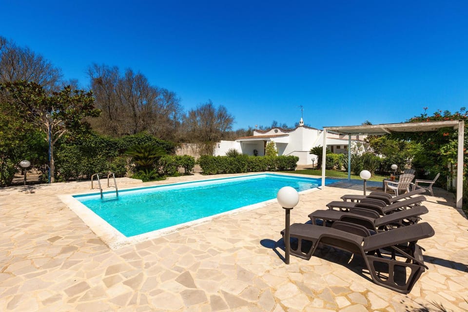 Pool view, Swimming pool, sunbed