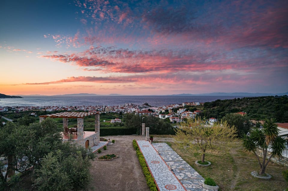 Natural landscape, Bird's eye view, Mountain view, Sea view