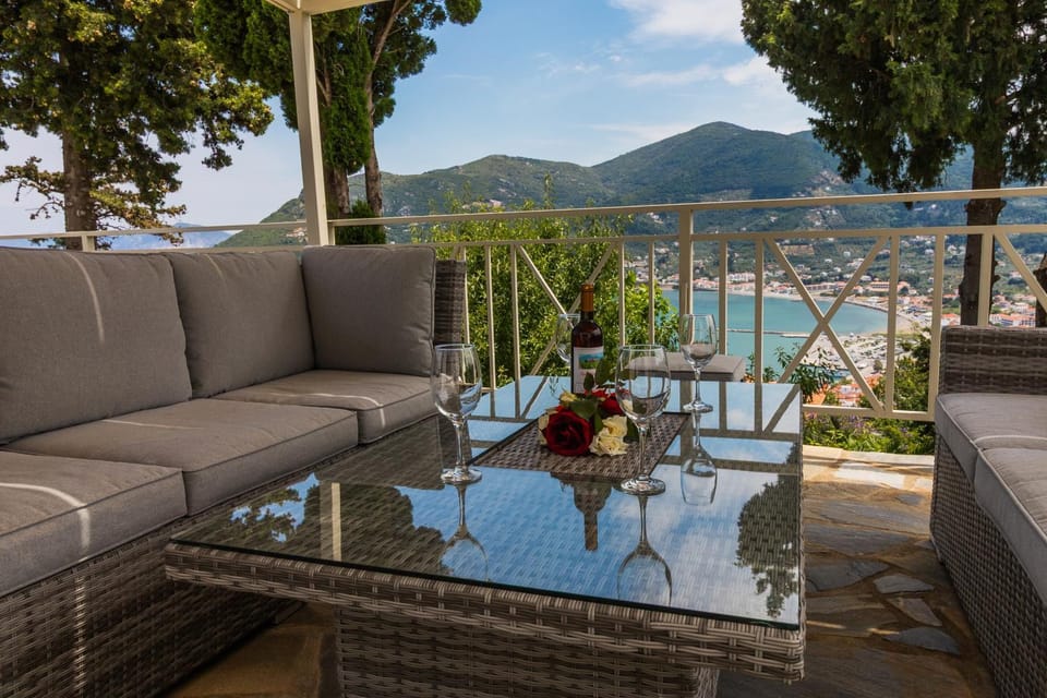 Patio, Day, Natural landscape, View (from property/room), Mountain view, Sea view