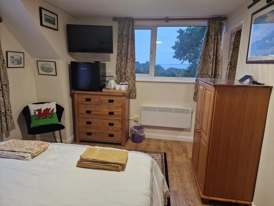 Bed, TV and multimedia, Bedroom, wardrobe