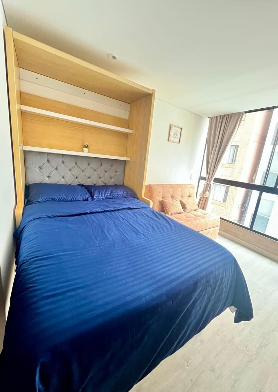 Hermoso Apartaestudio NUEVO cerca a embajada USA y Corferias Apartment in Bogota