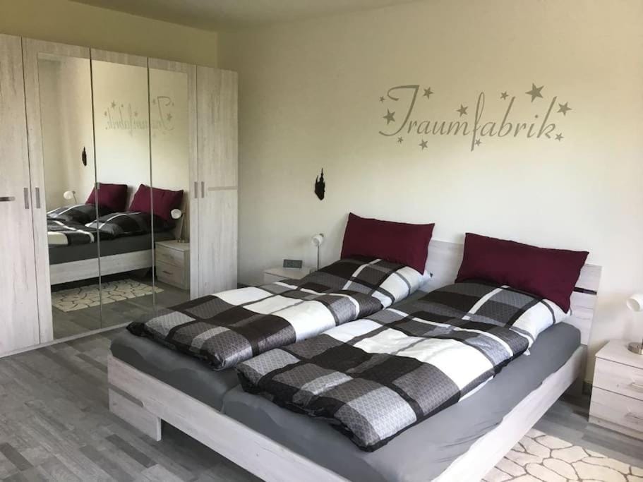 Bed, Bedroom, wardrobe