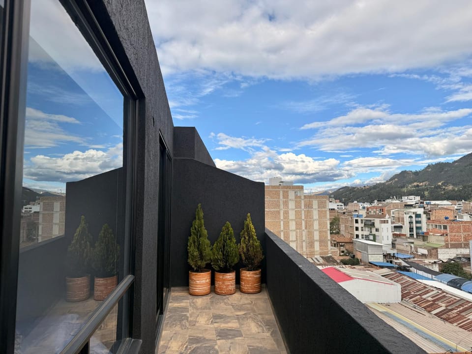 Day, Natural landscape, Balcony/Terrace, City view, Mountain view