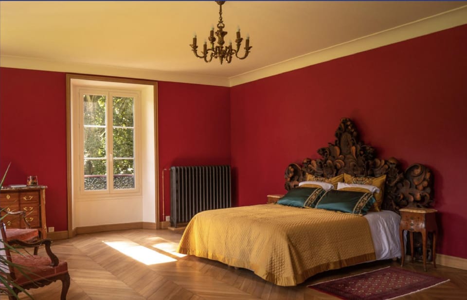 Bedroom, Garden view