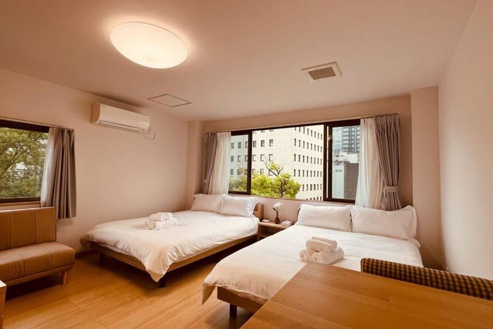 天王寺令康民泊5ｆ Apartment in Osaka