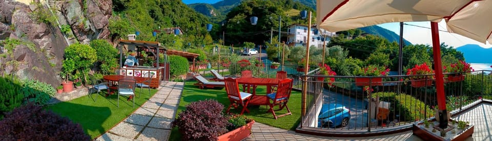 Natural landscape, Balcony/Terrace, Mountain view